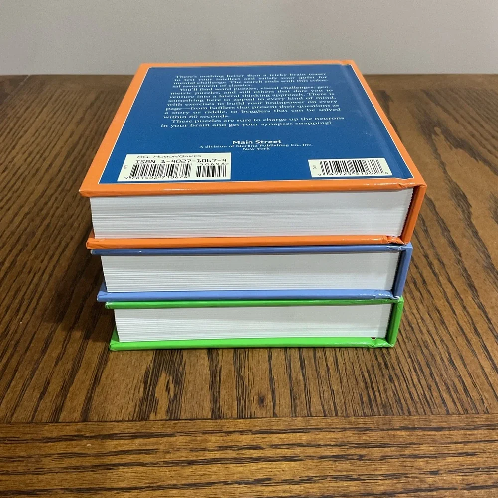Classic Logic and Lateral Thinking 🤔 Puzzles 🧩 & Brain 🧠 Teasers books 📚